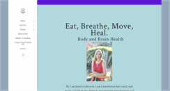 Desktop Screenshot of eatbreathemoveheal.com